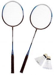 Set badminton 2 rachete si 2 fluturasi - SportX Pro
