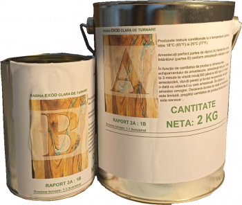 Rasina epoxidica transparenta Exod 3kg