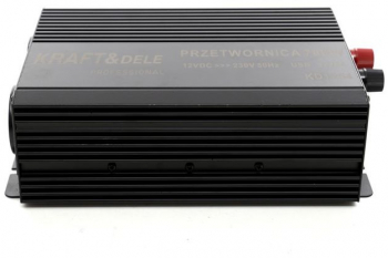 Invertor auto de putere convertor DC/AC 350W 12V-220V USB 5V KD1250 KraftDele 