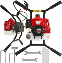 Motoforeza de pamant 3.3CP motor 2 timpi VERKE 62cc V90042 CUPLU MARE 