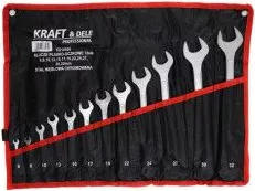 Set chei fixe combinate 12 piese 6-32mm KraftDele KD10926 TBC 