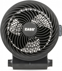 Aeroterma electrica Zass ZFH 10 2000W 2 trepte Negru