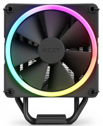 Cooler Procesor NZXT T120 RGB, Negru, Compatibil Intel/AMD RC-TR120-B1 