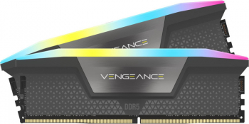 Kit Memorie RAM Corsair Vengeance RGB 64GB (2x32GB) DDR5 5200MHz CL40 Dual Channel Kit cmh64gx5m2b5200z40k 