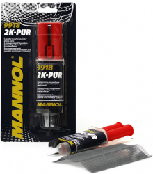 Adeziv pentru lipirea componentelor plastic aliaj metale din 2k-pur Mannol 30 gr / 24 ml 