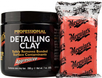 Argila Agresiva Decontaminare Meguiars Aggressive Overspray Clay200 gr 
