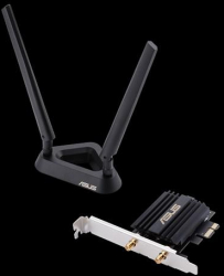 ASUS PCE-AX58BT Wifi AX13000 Bluetooth 5.0 PCIe/mPCIe adapter IIEEE 802.11 ax Bluetooth 5.0 AX3000 enhanced AC performance 2402Mbps+ 
