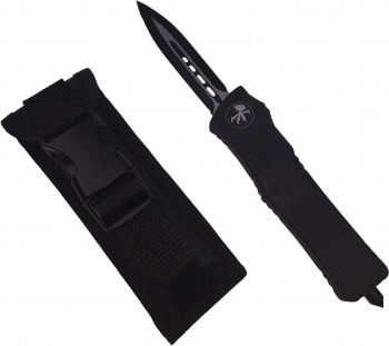 Briceag de vanatoare automat IdeallStore® Hawk Claw 24 cm negru husa inclusa 