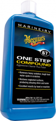 Pasta Polish abraziv Ambarcatiuni Meguiars M67 One Step Compound 945ml 