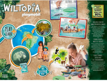 Set de joaca Playmobil Wiltopia - Excursie cu barca 