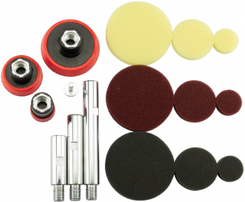 Set bureti de lustruit si extensii din titan USSP201 16 piese PP-20986 