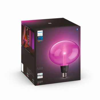 Smart RGB LED bulb Philips Hue LG Ellipse Bluetooth and Zigbee voice control E27 6.5W 60W 500 lm white and colored light 2000-6500K 