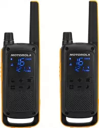Statie radio PMR Motorola portabila Walkie Talkie TALKABOUT T82 Extreme set 2 bucati 