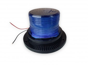 Girofar LED 12/24v prindere fixa - 201604 Albastru 