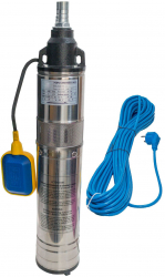 Pompa apa submersibila Totokita cu plutitor 1100 w 80 m 3 mc/h inox 1 tol 