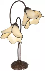 Veioza decorativa sticla polirasina Tiffany 41x23x57 cm 