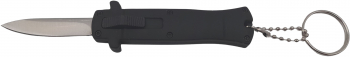 Briceag automat de vanatoare IdeallStore® Standard Blade metalic 13 cm negru 