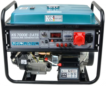 Generator de curent 5.5 kW benzina PRO - Konner & Sohnen - KS-7000E-3-ATS 