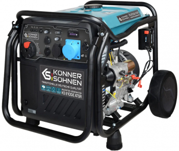 Generator de curent 8 kW inverter - benzina - Konner & Sohnen - KS-8100iE-ATSR 