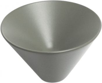 Buton pentru mobila Conic Zamak finisaj gri muschi D 29.4 mm 