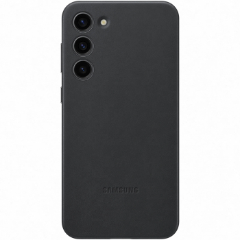 Husa de protectie Samsung Leather Case pentru Galaxy S23 Plus Black 