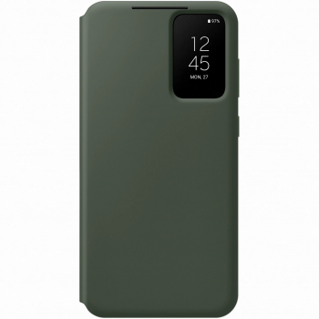 Husa de protectie Samsung Smart View Wallet Case pentru Galaxy S23 Plus Kaki 