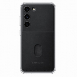 Husa Samsung Frame Cover compatibila cu Samsung Galaxy S23 Black 