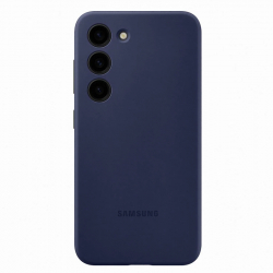 Husa Samsung Silicone Cover compatibila cu Samsung Galaxy S23 Navy 