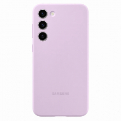 Husa Silicone Cover compatibila cu Samsung Galaxy S23 Plus Lilac 