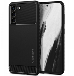 Husa pentru Samsung Galaxy S21 FE 5G Rugged Armor Poliuretan Black 