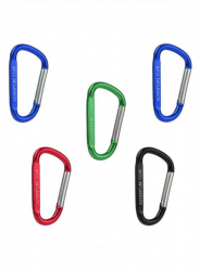 Set 5 Carabine aliaj de aluminiu maxim 20 Kg 6.8 x 3.6 cm Multicolor JMB-BBL6492 