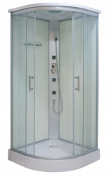 Cabina de dus completa cu montaj rapid Tango 90x90x215 cm 