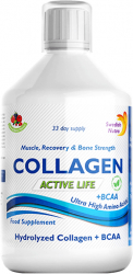 Colagen Lichid Hidrolizat Tip 1 2 si 3 Active Life cu 5000mg + BCAA si Aminoacizi + Acid Hialuronic + Vitamina C B5 B6 
