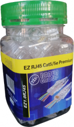 Set 100 conectori RJ45 pass through UTP Cat5E 