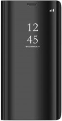 Husa Clear View pentru Samsung Galaxy S22 flip cover Negru HUR-BBL6546 
