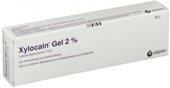 Gel Aspen Xylocain 2 Anestezic Local pentru Mucoase 30gr