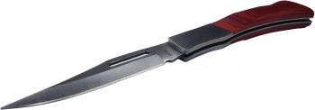 Briceag stainless steel IdeallStore® pentru camping si pescuit 19.5 cm husa inclusa