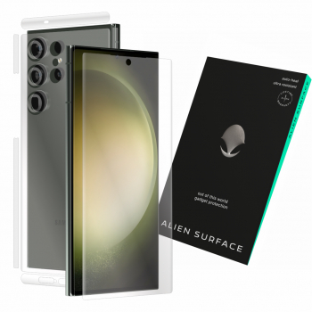 Folie Alien Surface Samsung Galaxy S23 Ultra protectie ecran spate laterale camera 