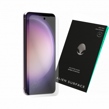 Folie Alien Surface Samsung Galaxy S23 protectie ecran compatibil cu carcasa 