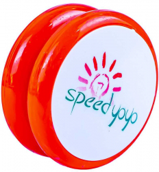 Jucarie educativa Yo-Yo cu lumini Speed Yoyo Rosu HIB-BBL6588 