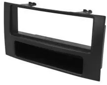 Cadru radio Rama adaptoare radio pentru Volkswagen / Caravelle / Multivan / Touareg / Transporter Negru 