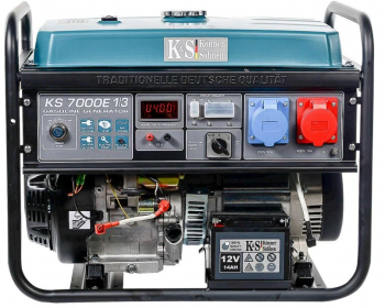 Generator de curent 5.5 kW benzina PRO - Konner & Sohnen - KS-7000E-1/3 