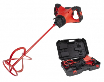 Mixer / amestecator pt. adezivi / mortar 1800W Profesional RUBIMIX-9 SUPERTORQUE 230V 50-60 Hz. cu valiza de transport - RUBI-26974 