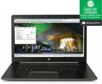Laptop Workstation HP ZBOOK 15 G3 XEON E3-1505M V51 16GB DDR4 256GB SSD NVIDIA QUADRO M2000M 4GB Refurbished Win10 PRO