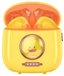 Casti Bluetooth Bibilel Hot Chick Galben cu toc de incarcare TLF-BBL6650