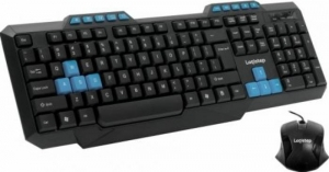 Kit Tastatura + Mouse LogiStep LSDK-5181 USB Negru 