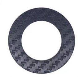 Folie autocolanta Skin pentru Samsung Galaxy Watch 3 45 mm carbon negru protectie spate 