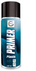 Spray vopsea Grund email pentru plastic RAL 9003 400 ml 