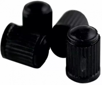 Capace negre din plastic pentru valva 100buc SelTech 