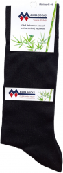 Sosete lungi barbati Mara Socks bambus negru 41-44 EU 